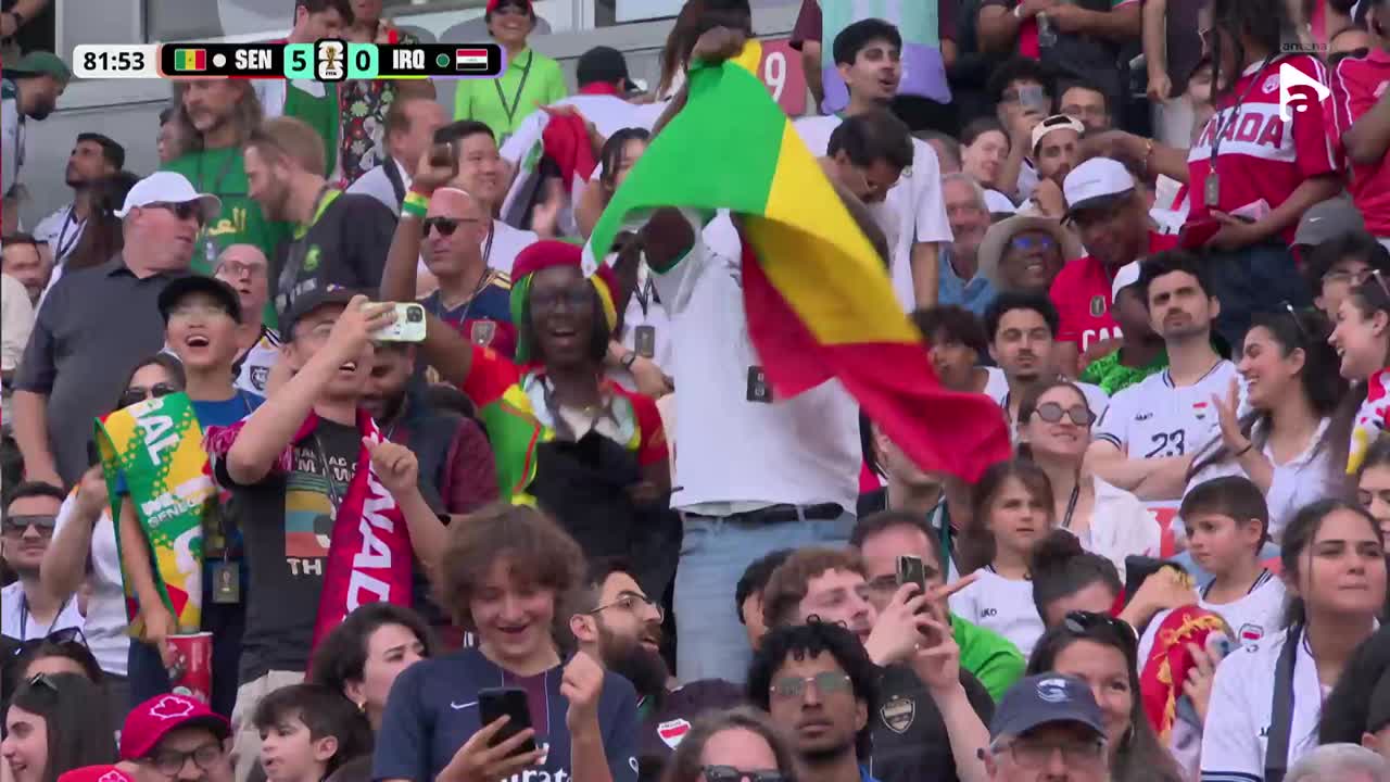 Iliman Ndiaye marchează spectaculos de la marginea careului | Senegal - Irak