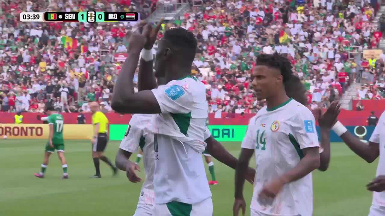 Abdoulaye Seck 1-0 | Senegal - Irak