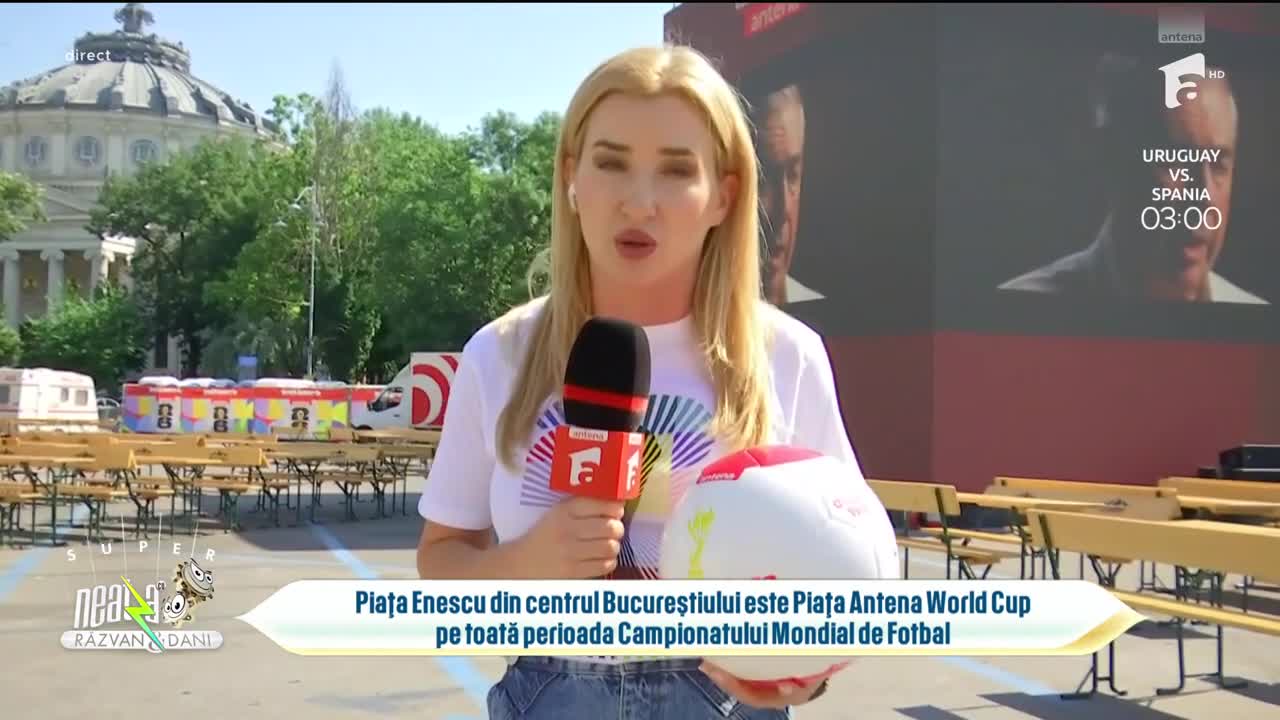 Super Neatza. Toate meciurile Mondialului se văd &icirc;n Piața Antena World Cup!