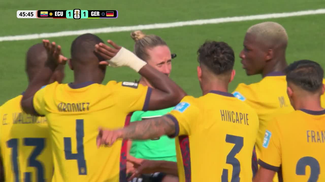 Răsturnare de situație! Germania pierde penalty-ul după intervenția VAR | Ecuador - Germania