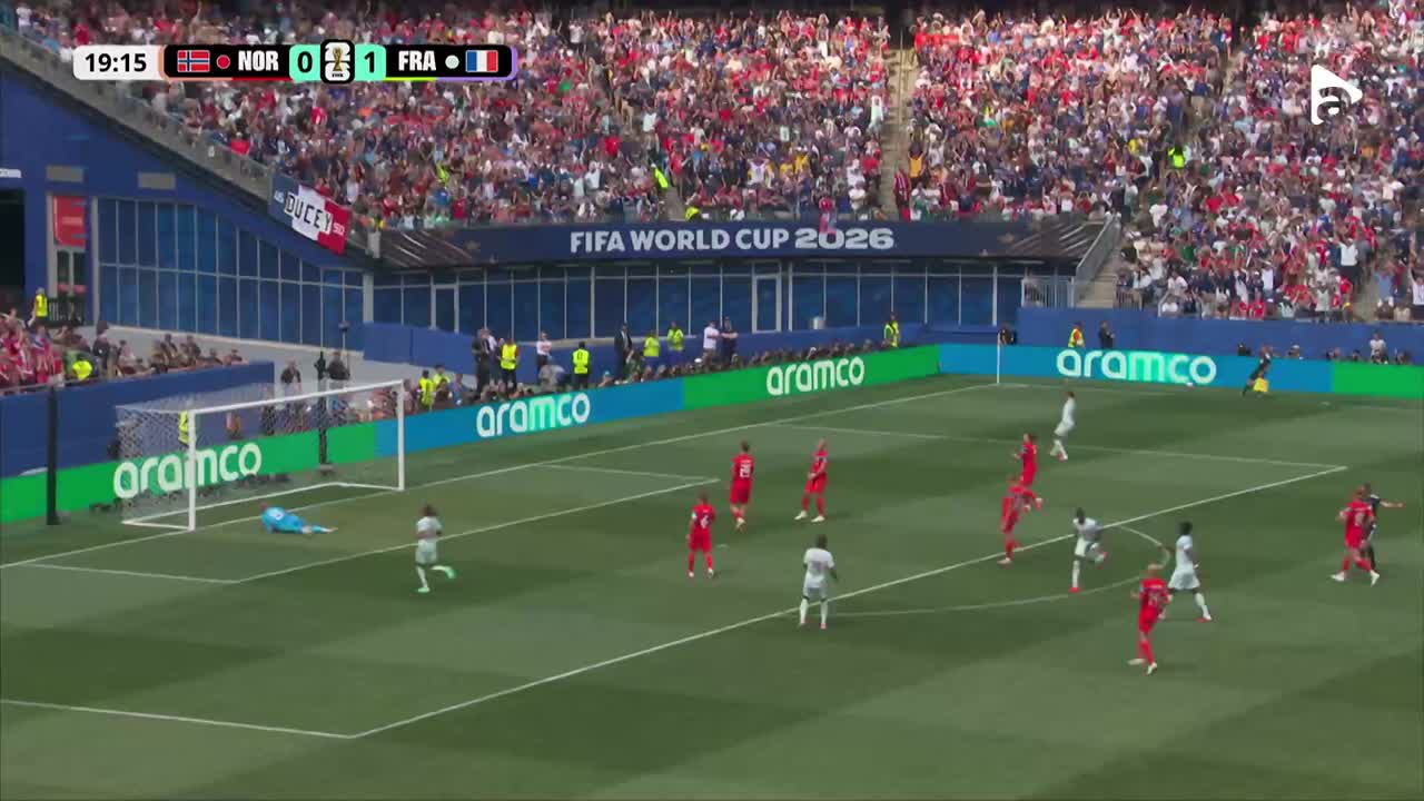 Ousmane Dembele reușește dubla cu o nouă execuție de excepție | Norvegia - Franța