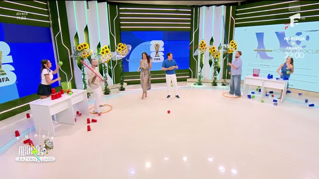 &bdquo;Miss Mondial: Fotbal pe tocuri&rdquo;. Oana și Andra, la provocarea Castelul din pahare