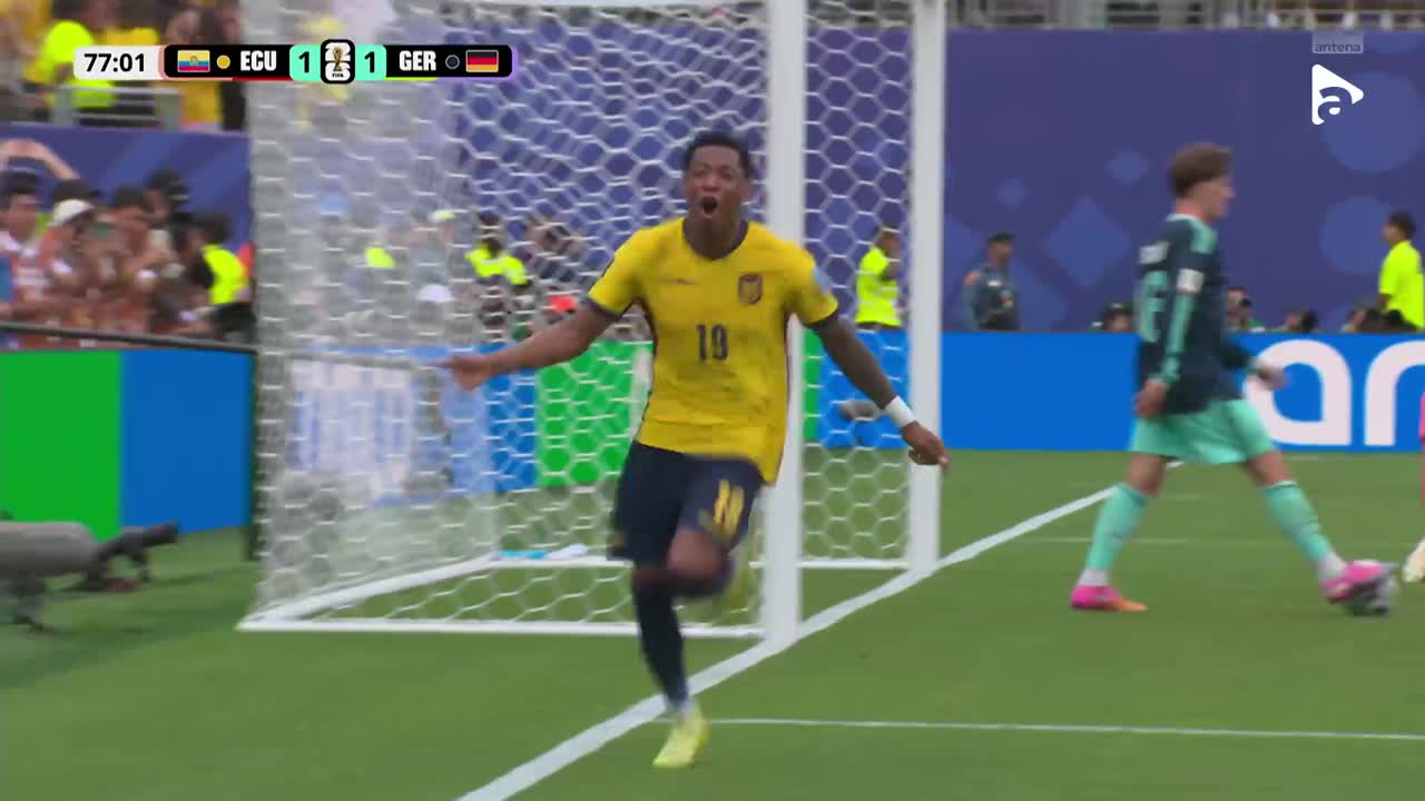 GOL Ecuador! Gonzalo Plata profită de eroarea lui Manuel Neuer și aduce calificarea mai aproape | Ecuador - Germania