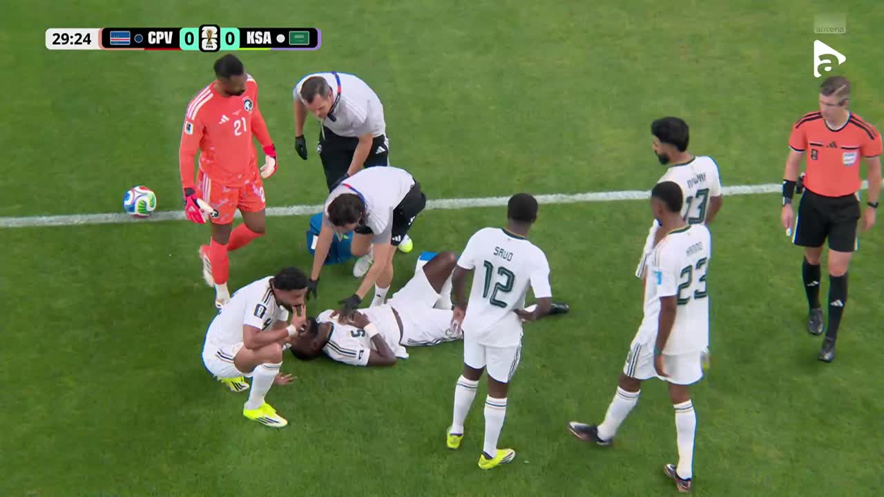 Schimbare forțată! Hassan Al Tambakti este înlocuit de Ali Lajami după o accidentare gravă | Capul Verde - Arabia Saudită
