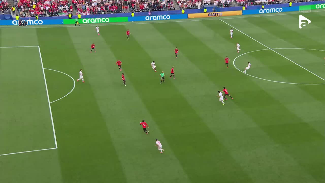 GOL Iran! Ramin Rezaeian restabilește egalitatea după ce urmărește excelent faza | Egipt - Iran