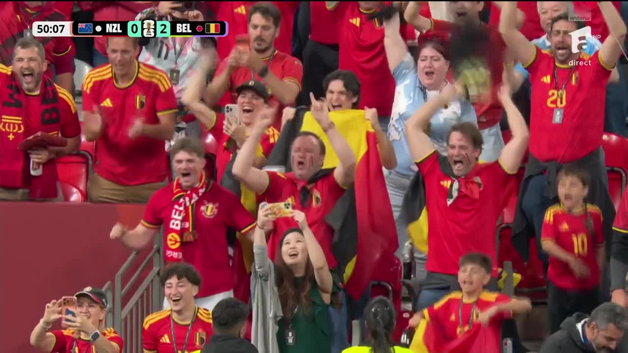 Leandro Trossard 0-2 | Noua Zeelandă - Belgia