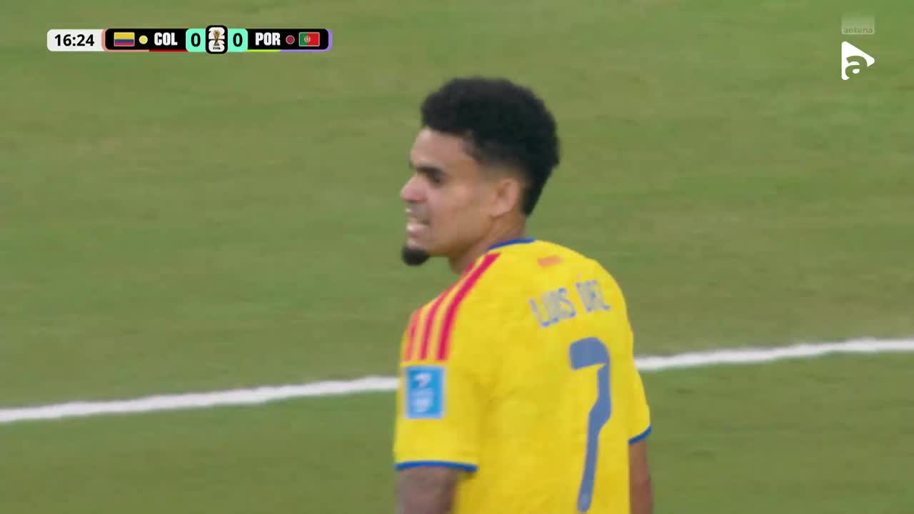 Jhon Cordoba șutează periculos, dar Diogo Costa are o intervenție fabuloasă | Columbia - Portugalia