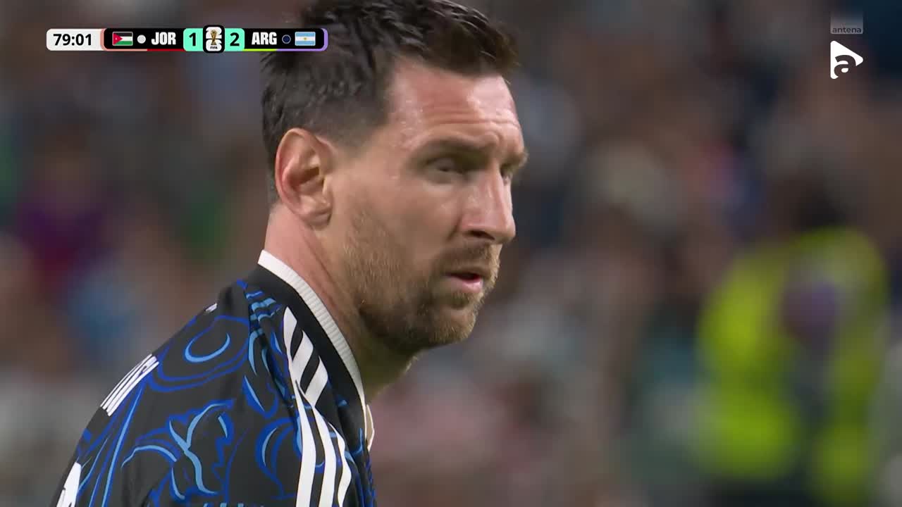 Messi lovește din nou! Starul argentinian continuă seria incredibilă de goluri | Iordania - Argentina