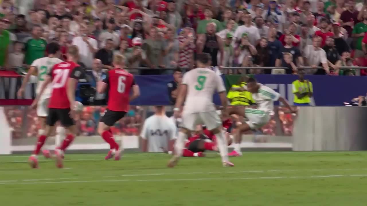 Rafik Belghali 1-1 | Algeria - Austria