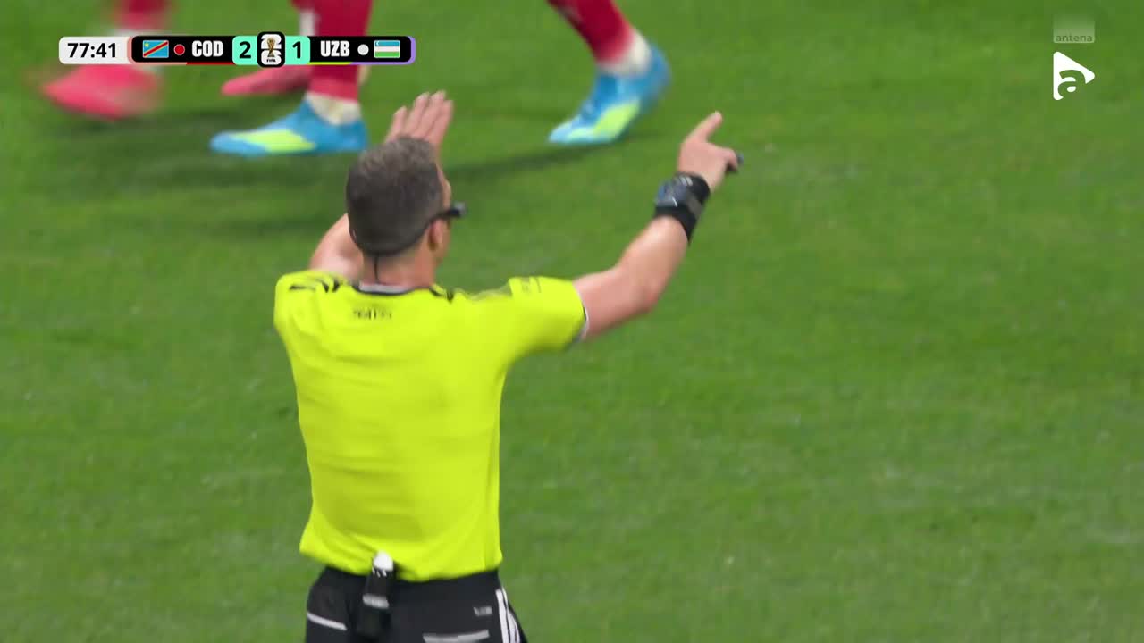 GOOOL pentru africani! Șutul lui Meschack Elia este deviat de Mayele și intră în poartă | RD Congo - Uzbekistan