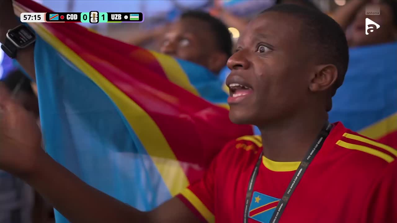 Ce șansă pentru Fiston Mayele! Atacantul congolez ratează, dar era oricum în poziție neregulamentară | RD Congo - Uzbekistan