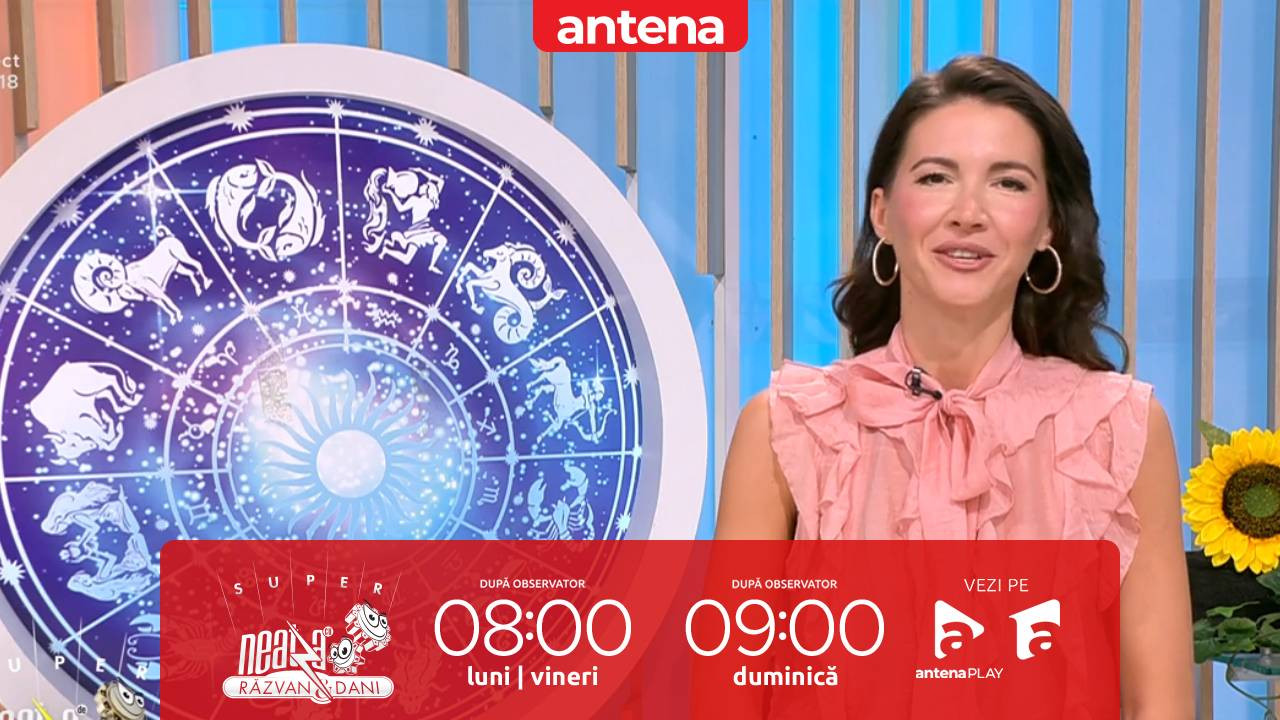 Super Neatza. Horoscopul Zilei cu Claudia Băcuță: Gemenii sunt mai activi și hotăr&acirc;ți