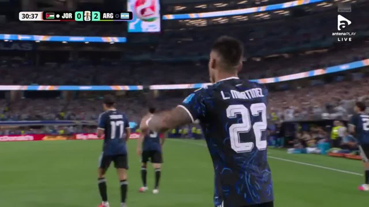 Lautaro Martinez 0-2 | Iordania - Argentina