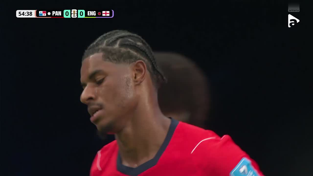 Marcus Rashford, aproape de gol! Atacantul englez își creează singur faza, însă execuția trece pe lângă poartă | Panama - Anglia
