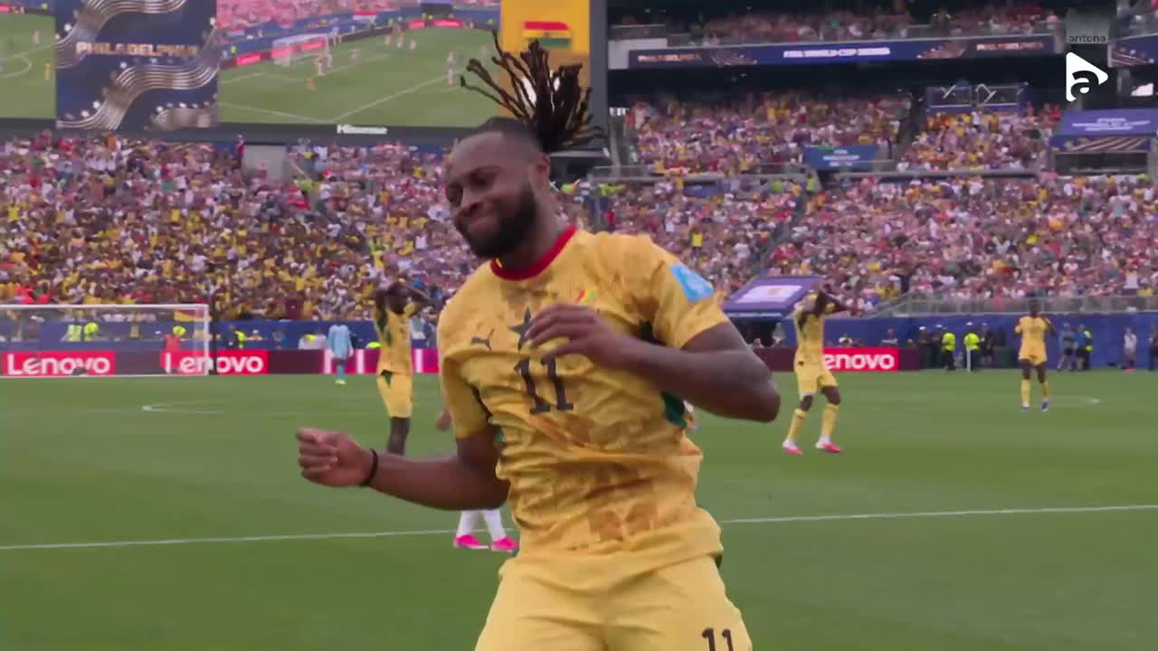 Ocazie Ghana! Antoine Semenyo șutează, dar mingea trece puțin pe lângă poartă | Croația - Ghana