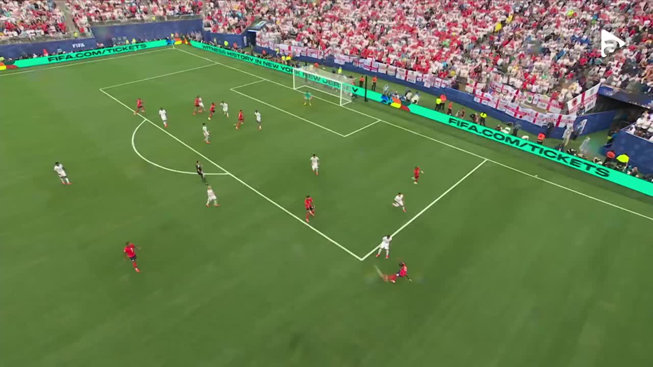 Marcus Rashford primește o pasă perfectă, însă finalizarea este mult sub așteptări | Panama - Anglia