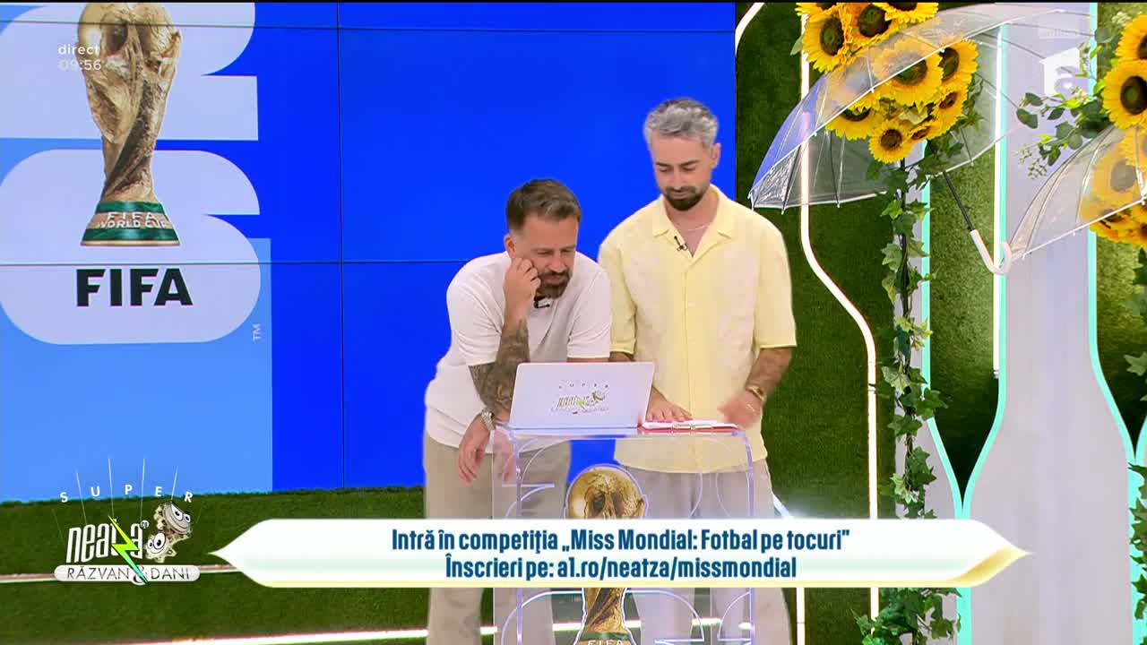 Super Neatza. &bdquo;Miss Mondial: Fotbal pe tocuri&rdquo; | Carmen Toma, candidata zilei