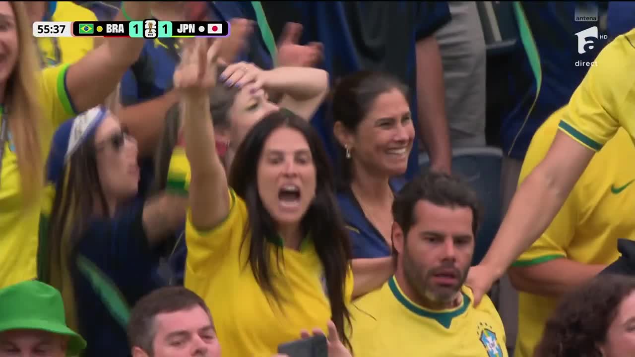 Casemiro 1-1 | Brazilia - Japonia