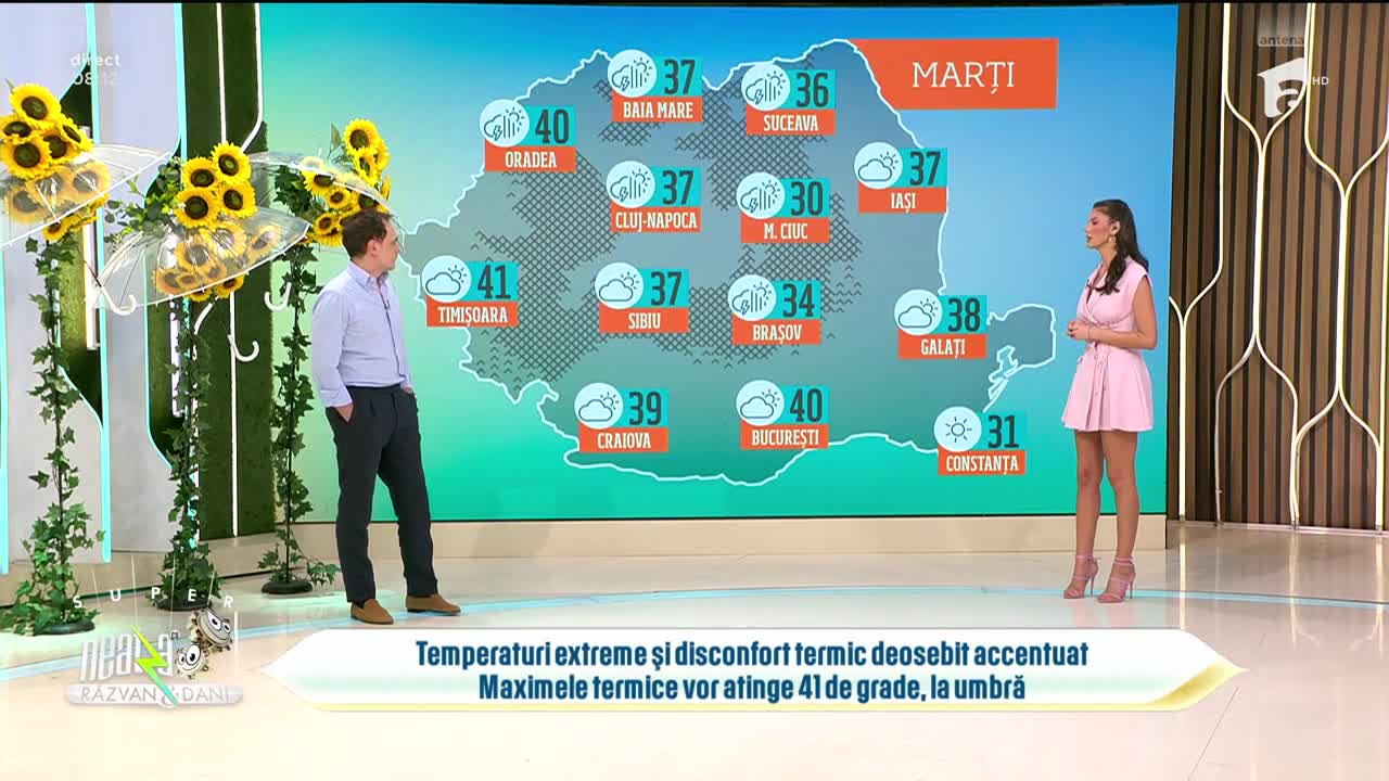 Ramona Olaru anunță temperaturi de p&acirc;nă la 41&deg;C | Super Neatza | 29 iunie 2026 |