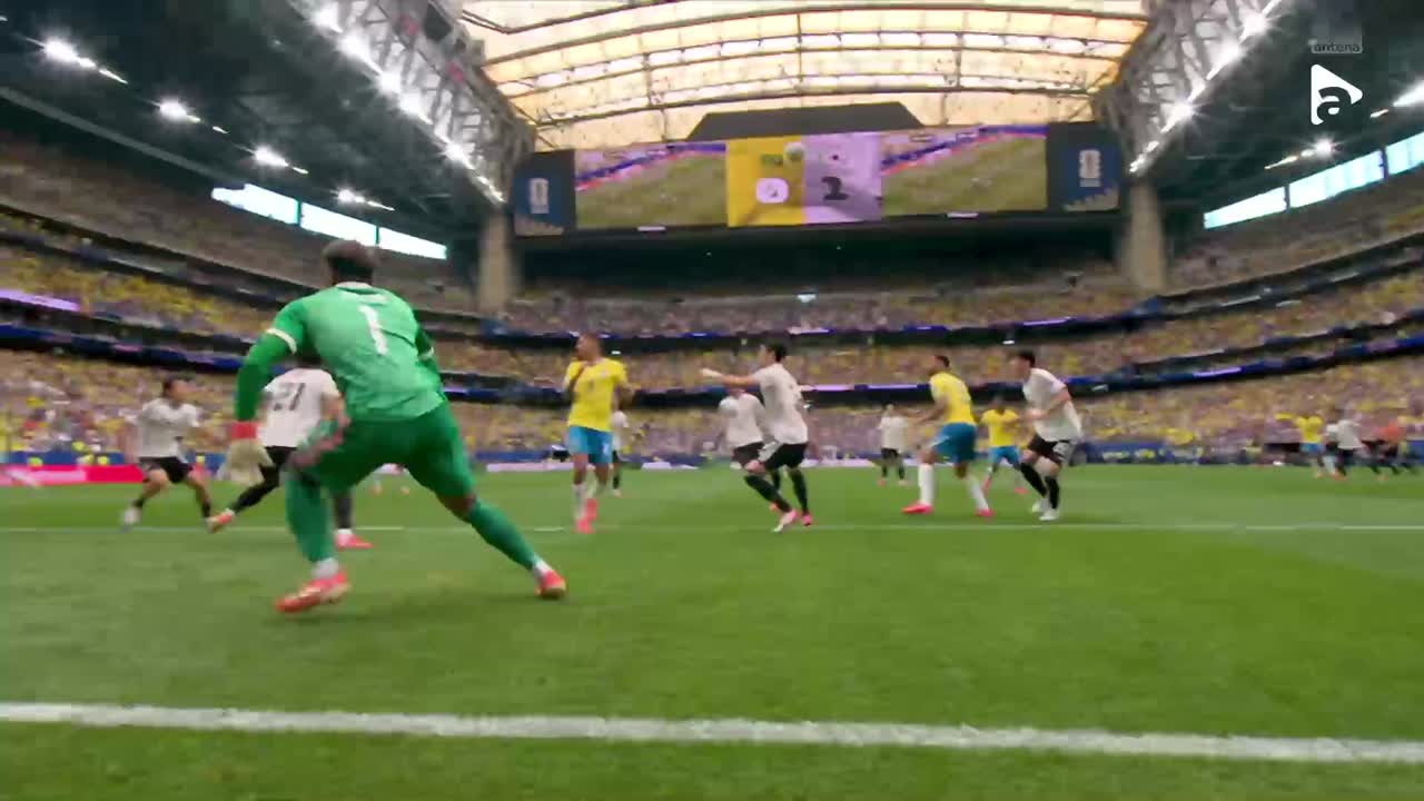 Gol Brazilia! Casemiro readuce Brazilia în joc! | Brazilia - Japonia