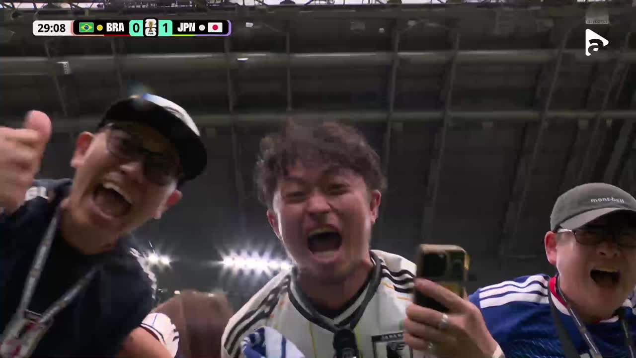 GOOL Japonia! Kaishu Sano înscrie după o acțiune individuală superbă | Brazilia - Japonia