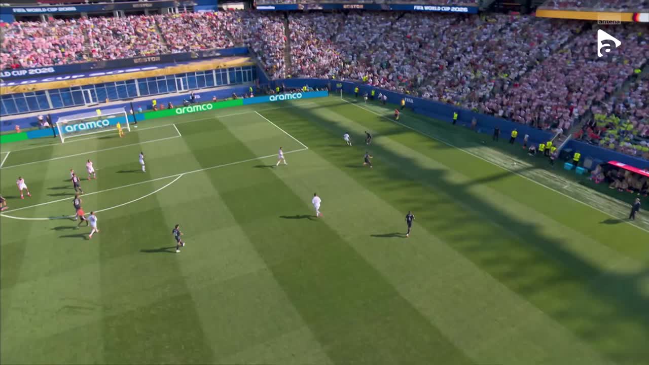 GOOOL Paraguay! Julio Enciso deschide scorul cu o lovitură de cap | Germania - Paraguay