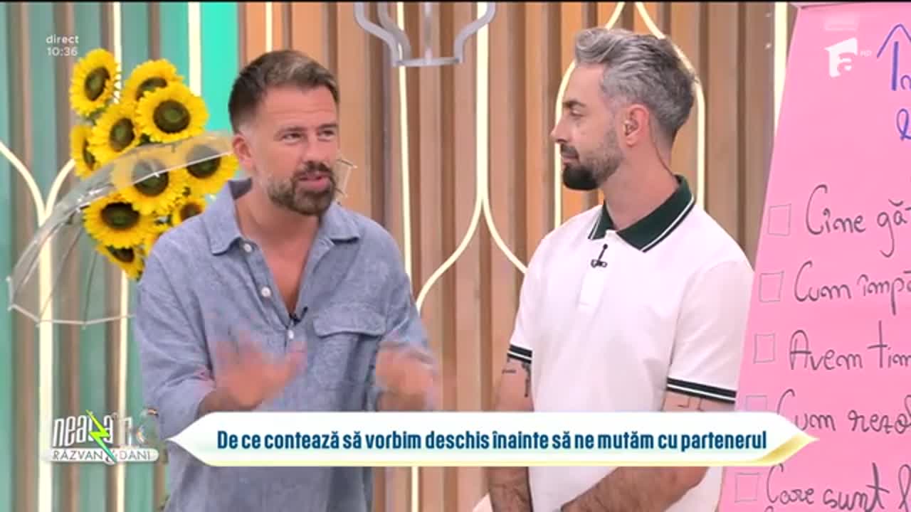Super Neatza. De ce contează să vorbim deschis &icirc;nainte de a ne muta &icirc;mpreună
