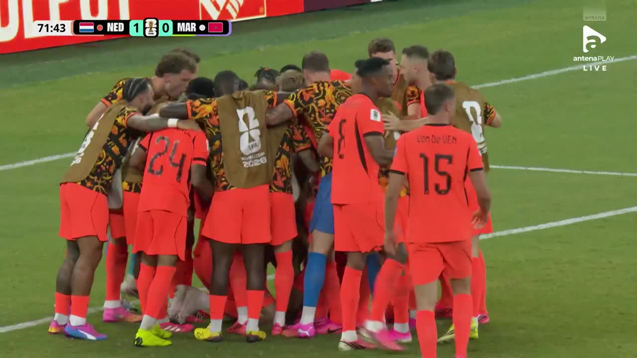 Cody Gakpo 1-0 | Olanda - Maroc