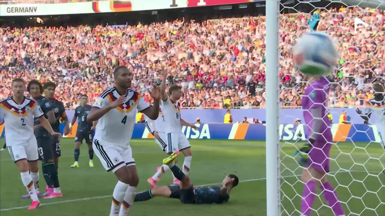 Ocazie Germania! Nico Schlotterbeck ratează la milimetru | Germania - Paraguay