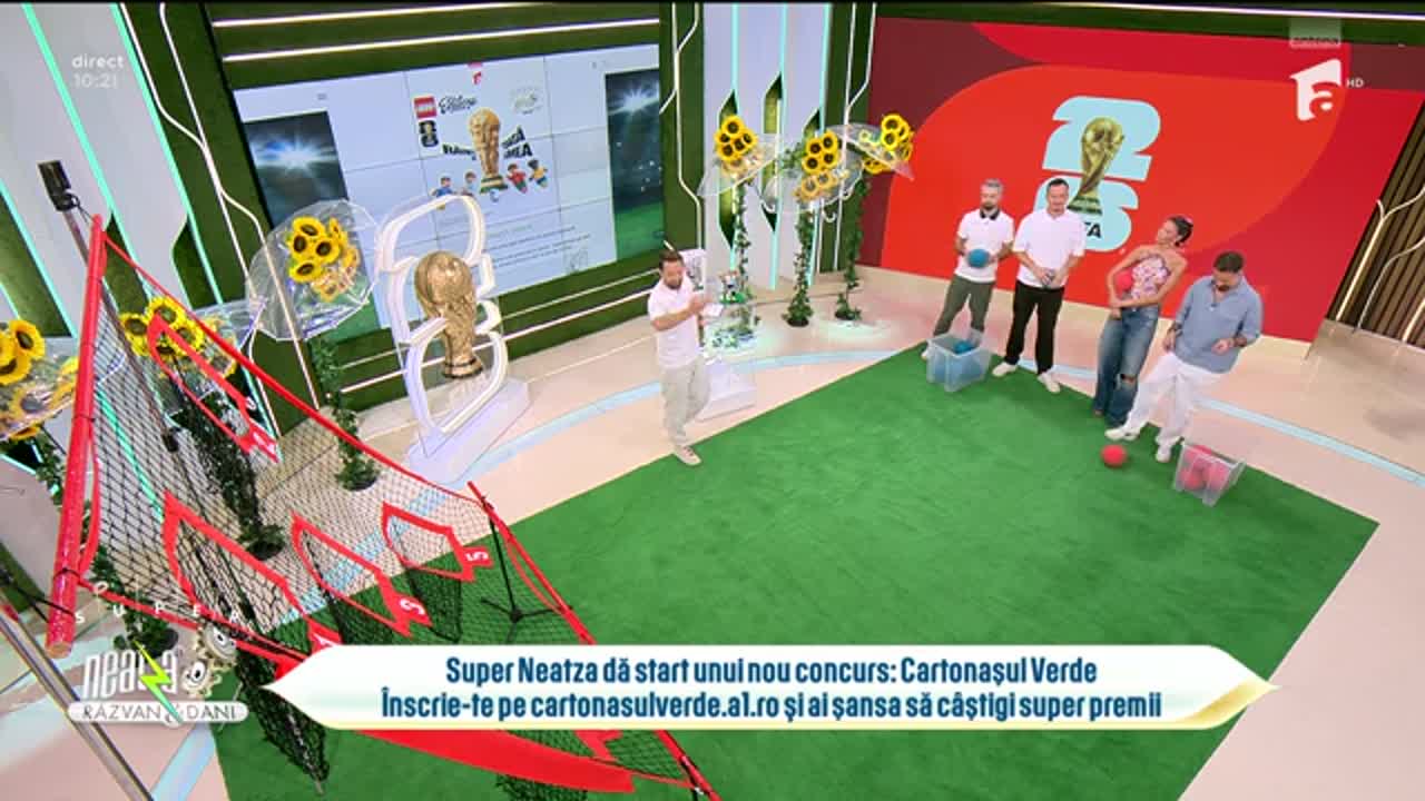 Super Neatza. Concursul FIFA &bdquo;Cartonașul Verde&rdquo;. Andrei Sperdea, c&acirc;știgătorul zilei