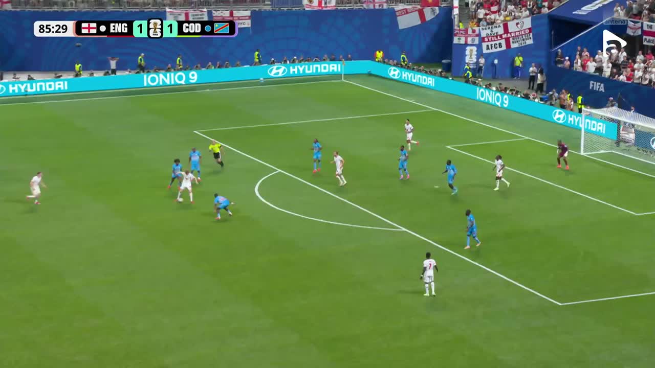 Harry Kane face dubla cu un șut sub bară | Anglia - RD Congo
