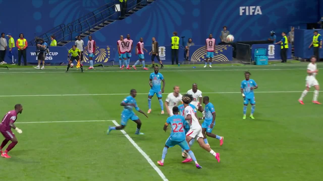 Harry Kane punctează cu o lovitură de cap (min. 75)| Anglia - RD Congo