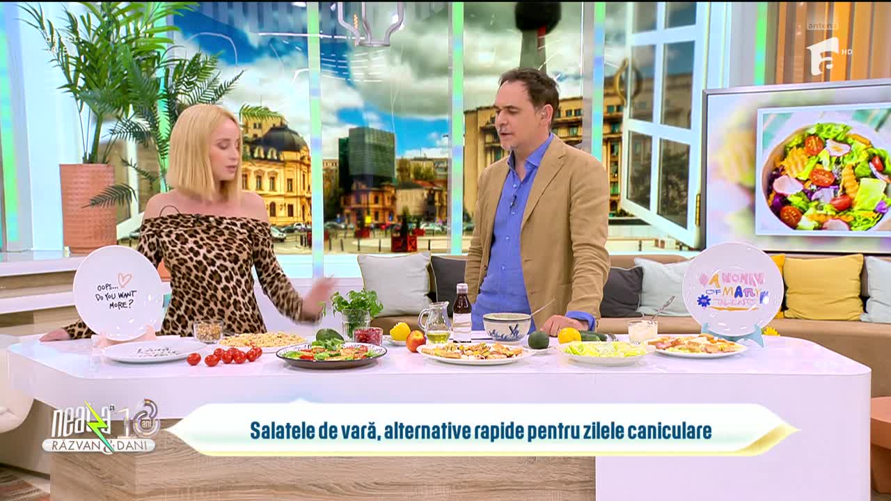 Super Neatza. Salate de vară revigorante! Alternative rapide pentru zile caniculare