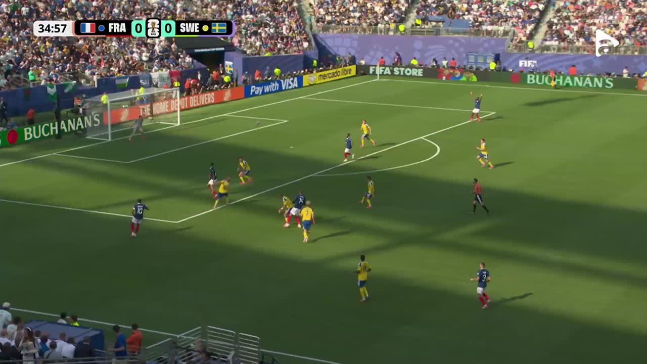 Olise și Dembele, protagonști într-o dubla ratare uriașă | Franța - Suedia