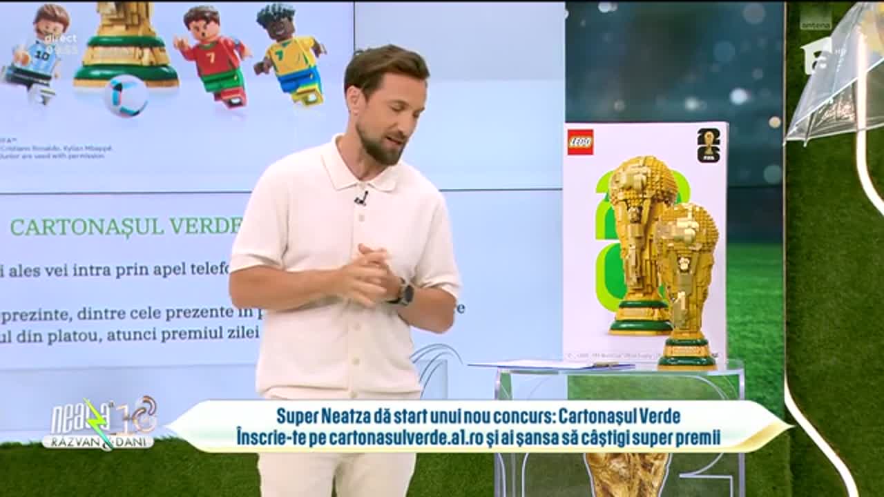 Super Neatza. Concursul FIFA &bdquo;Cartonașul Verde&rdquo;. Oana Nan, c&acirc;știgătoarea zilei