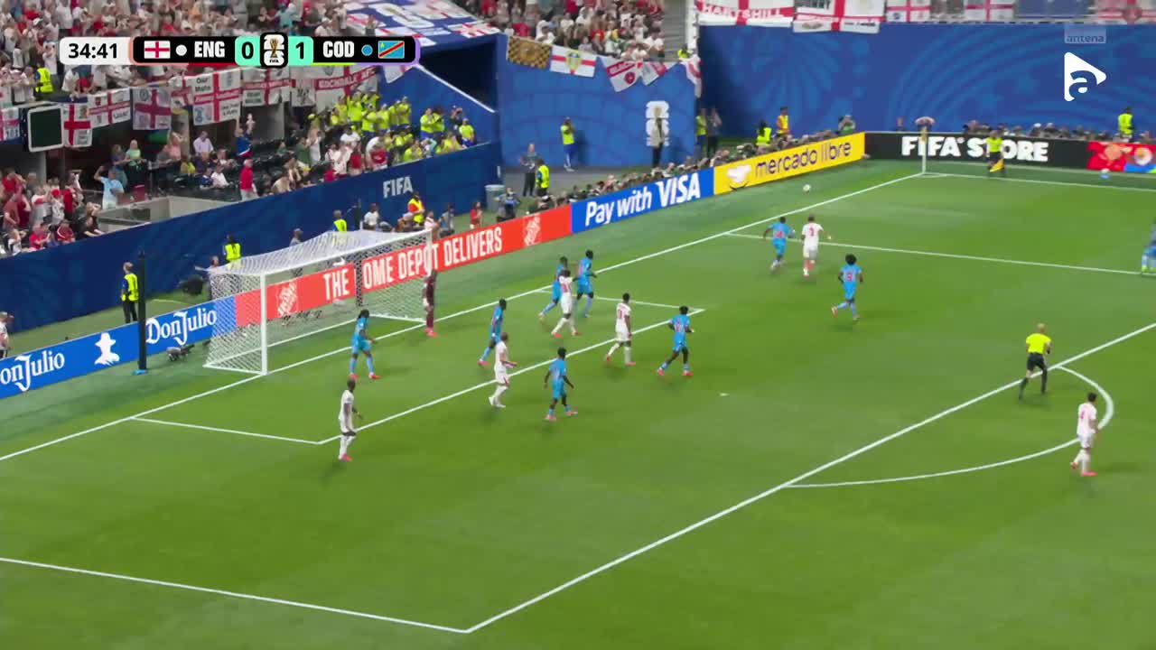 Driblingul zilei | Anglia - RD Congo