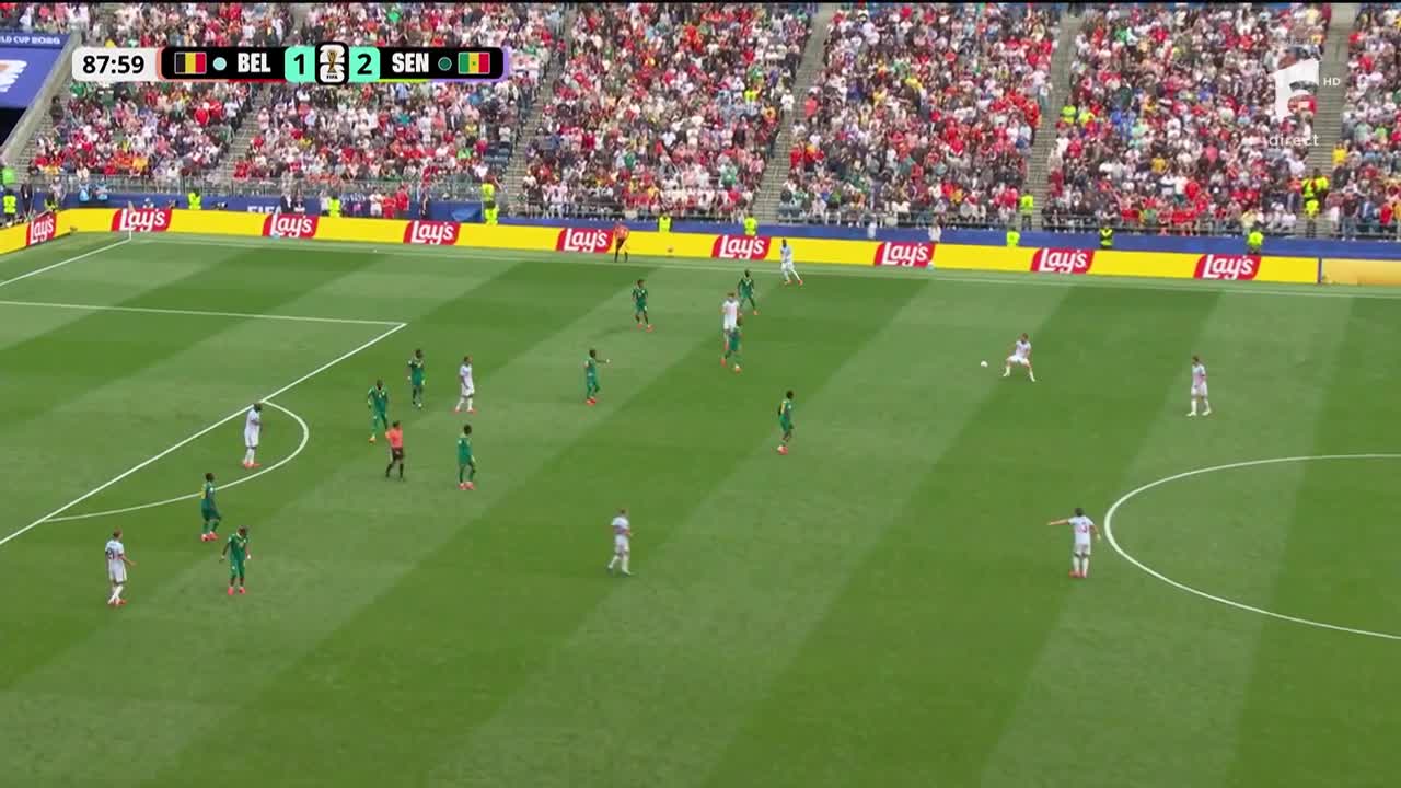 Youri Tielemans 2-2 | Belgia - Senegal