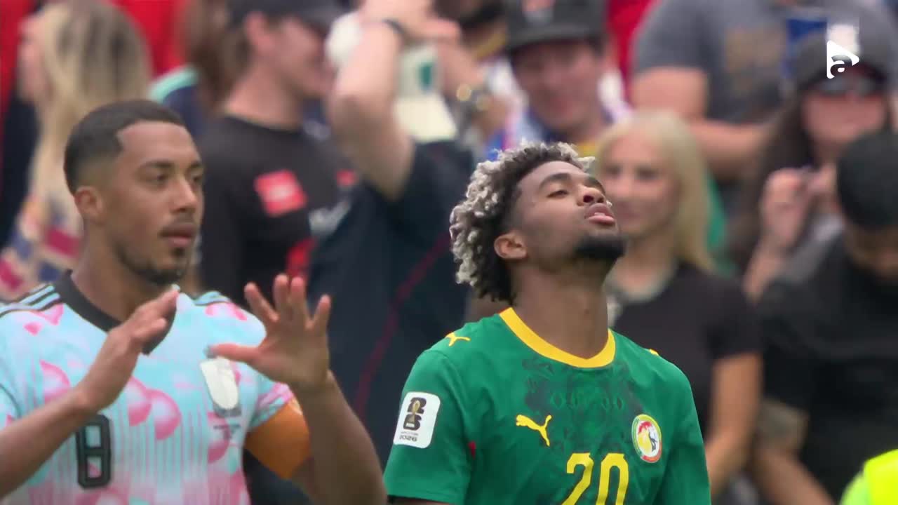 Mbaye a trimis puțin pe lângă poartă | Belgia - Senegal