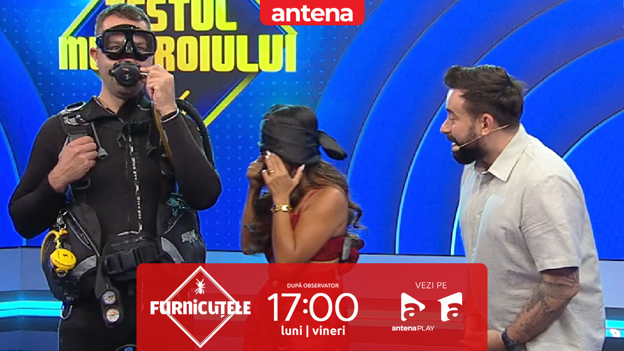 &bdquo;S-a uitat numai la fundul meu!&rdquo; Nu rata următorul episod Furnicuțele, de la 17:00, pe Antena 1