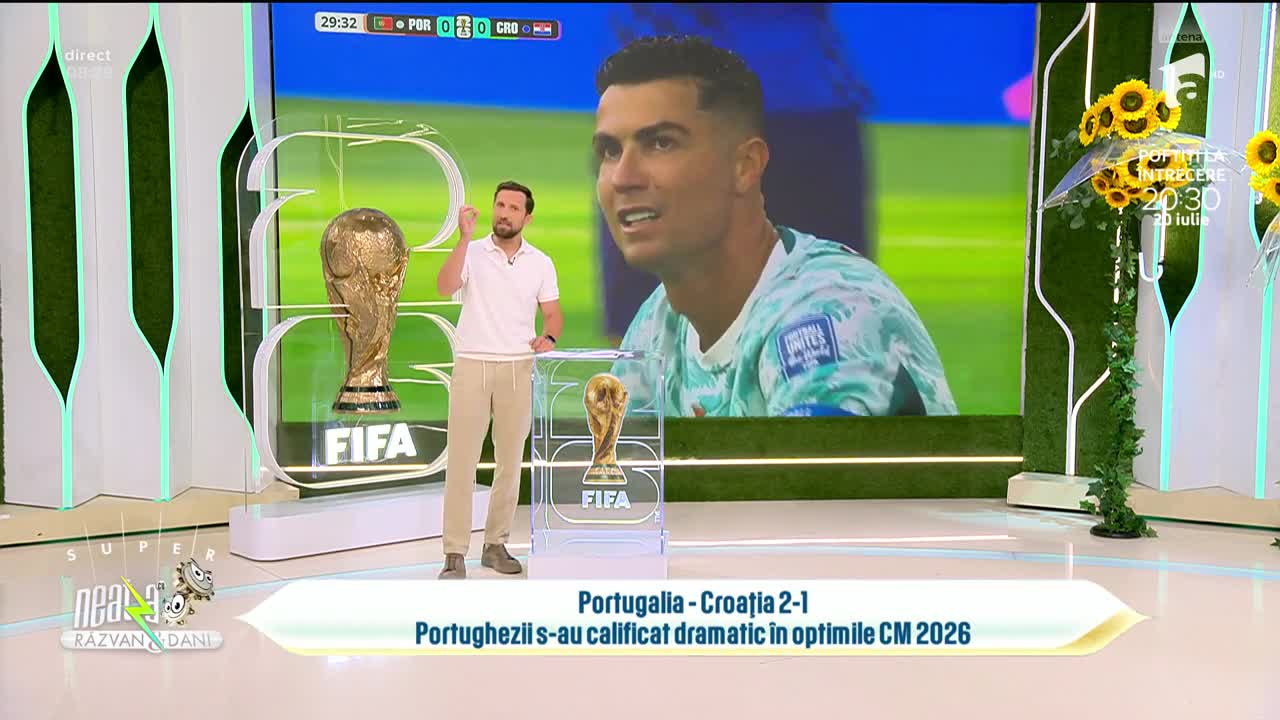 Super Neatza. World Cup News 2026: Portugalia s-au calificat dramatic &icirc;n optimile CM 2026