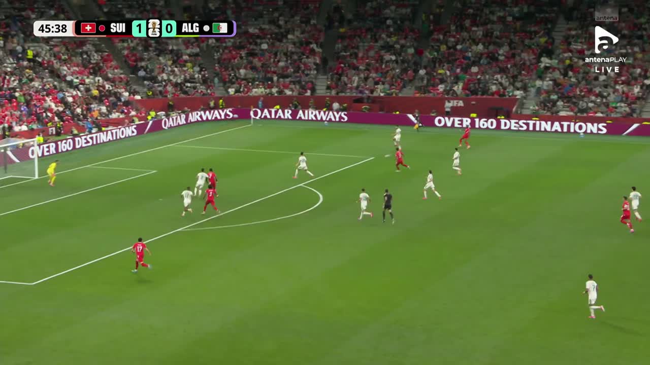 Dan Ndoye 2-0 | Elveția - Algeria