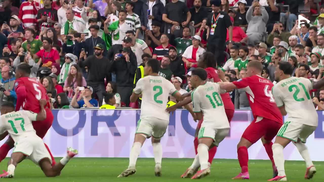 Ocazie Elveția! Akanji ratează cu capul | Elveția - Algeria