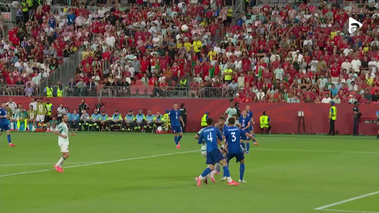 GOOOL Portugalia! Gonçalo Ramos înscrie cu capul din pasa genială a lui Rafa Leao | Portugalia - Croația