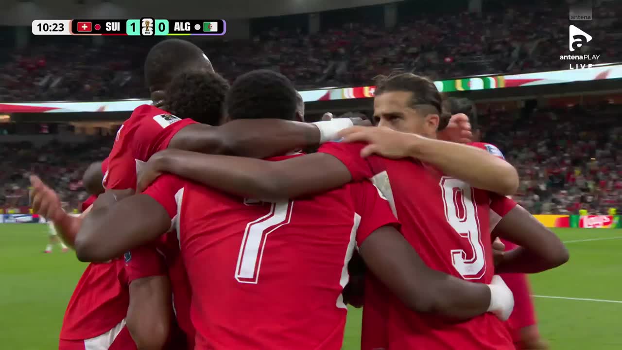 Breel Embolo 1-0 | Elveția - Algeria