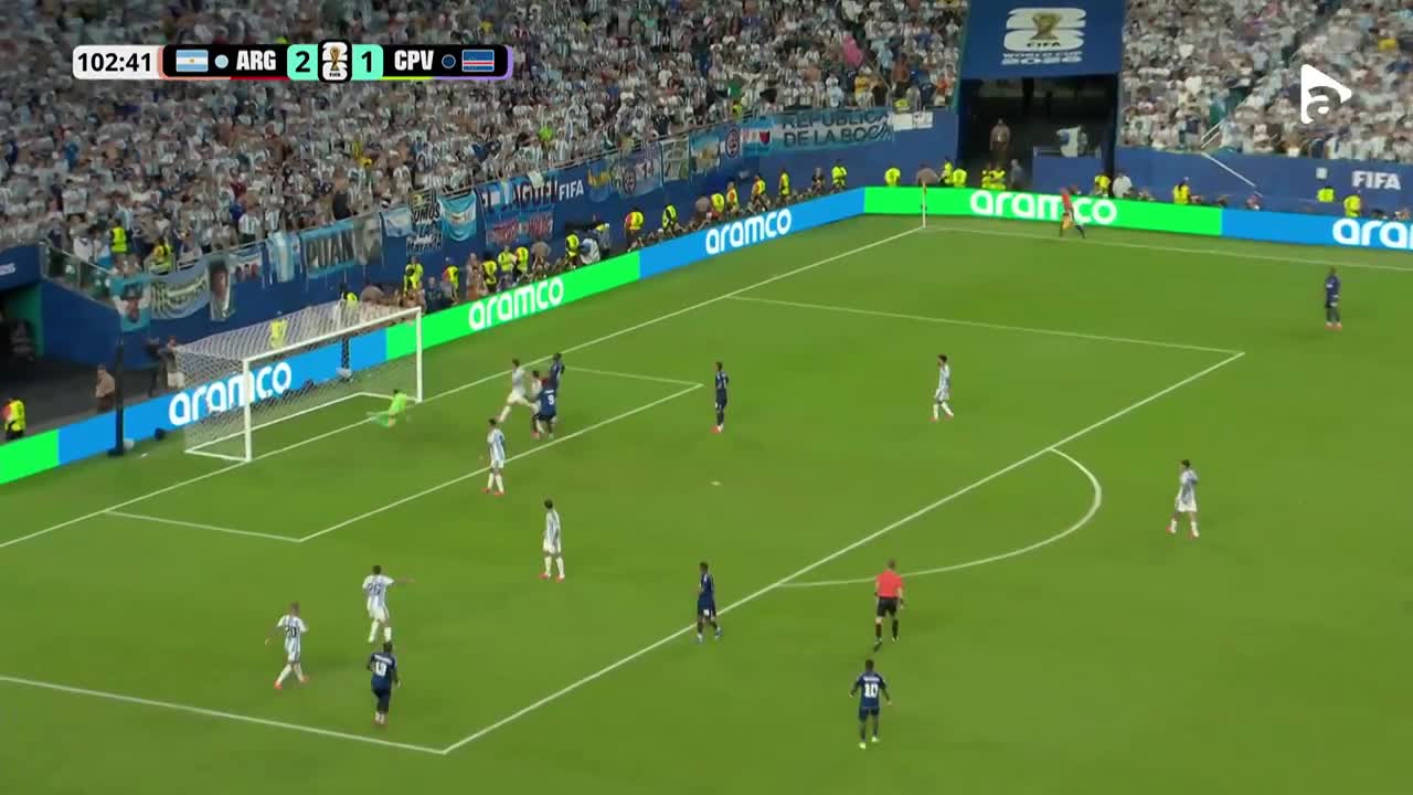 Sidny Lopes Cabral înscrie spectaculos și egalează împotriva argentinienilor | Argentina - Capul Verde
