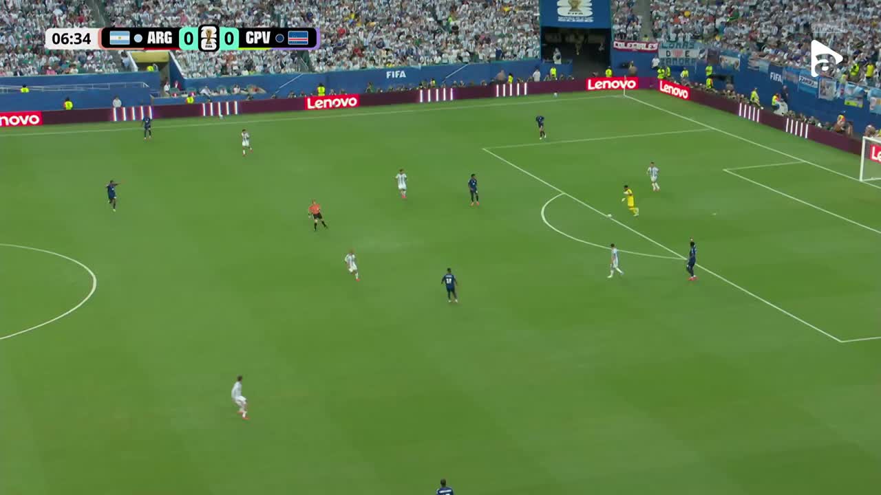 Fază spectaculoasă! Vozinha îl driblează pe Lautaro Martinez | Argentina - Capul Verde