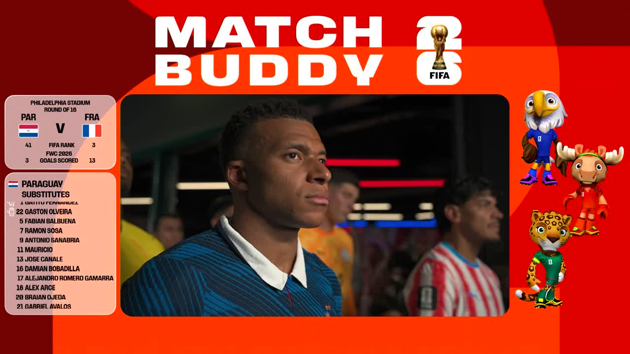Paraguay - Franța | Meci integral - Match Buddy
