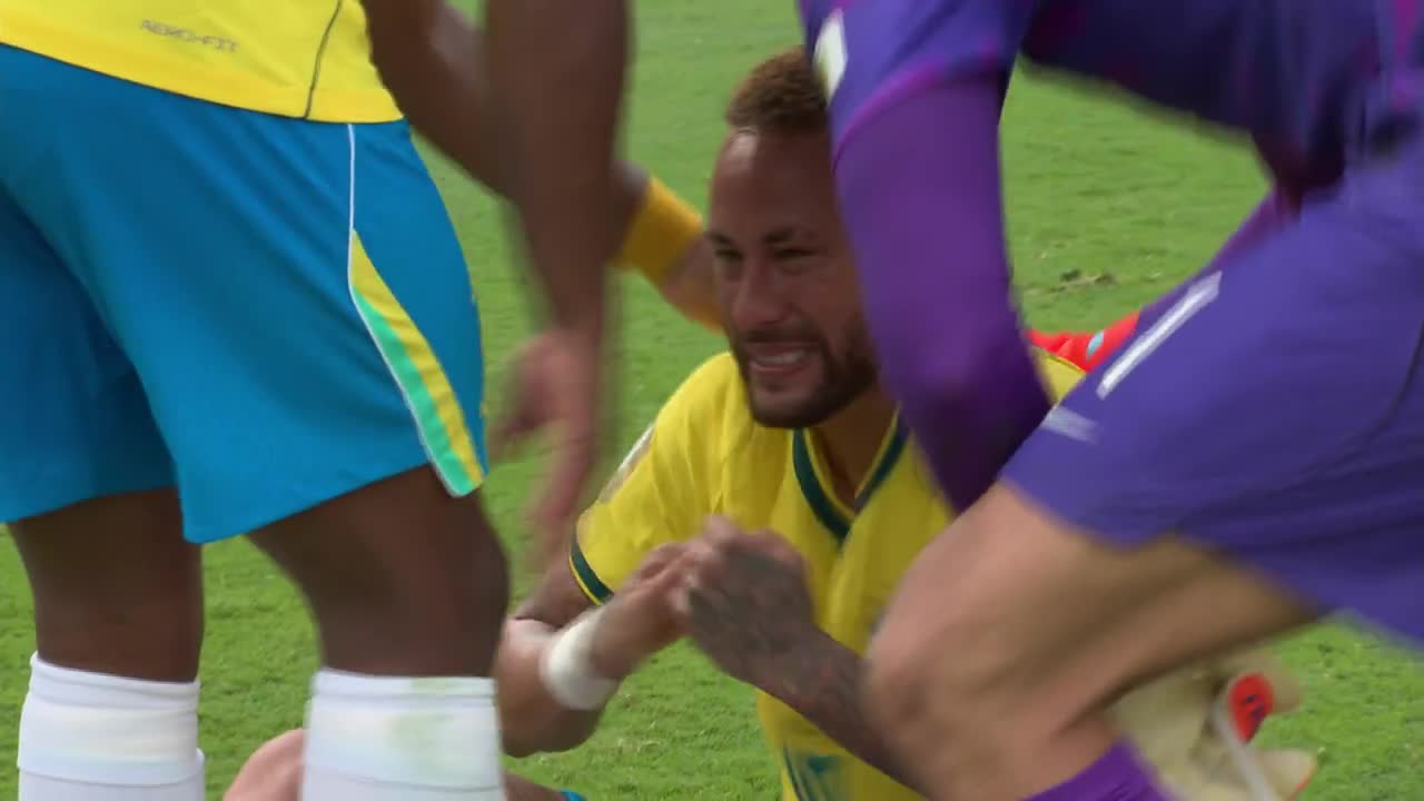 Neymar, &icirc;n lacrimi la finalul partidei! | Brazilia - Norvegia