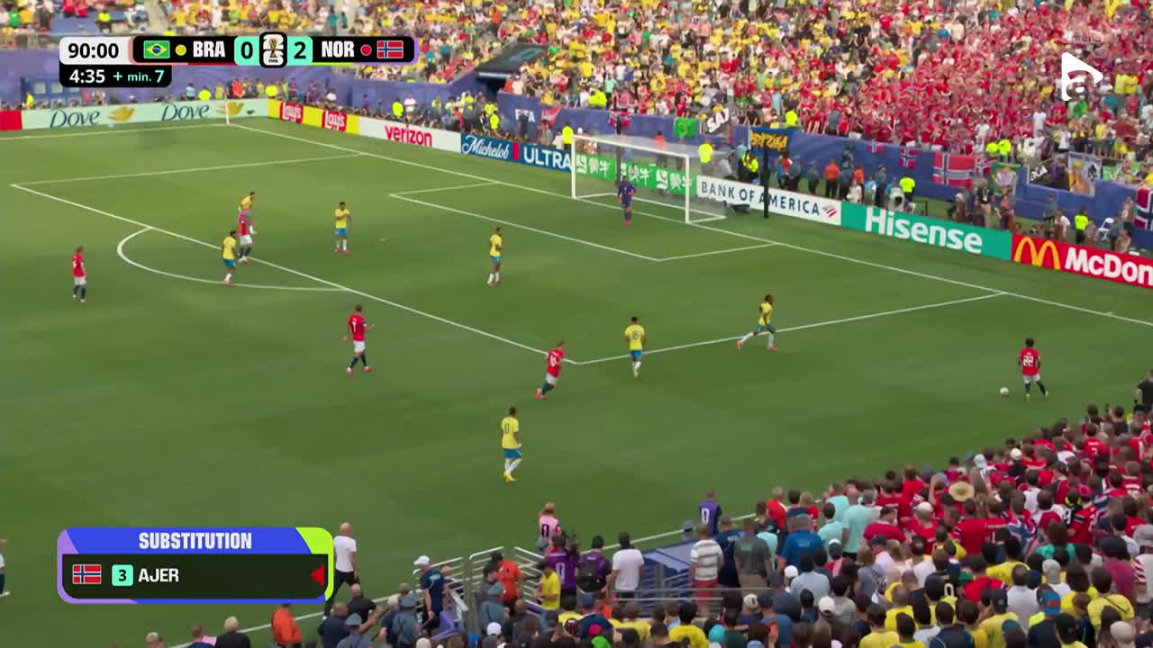 Driblingul zilei | Brazilia - Norvegia