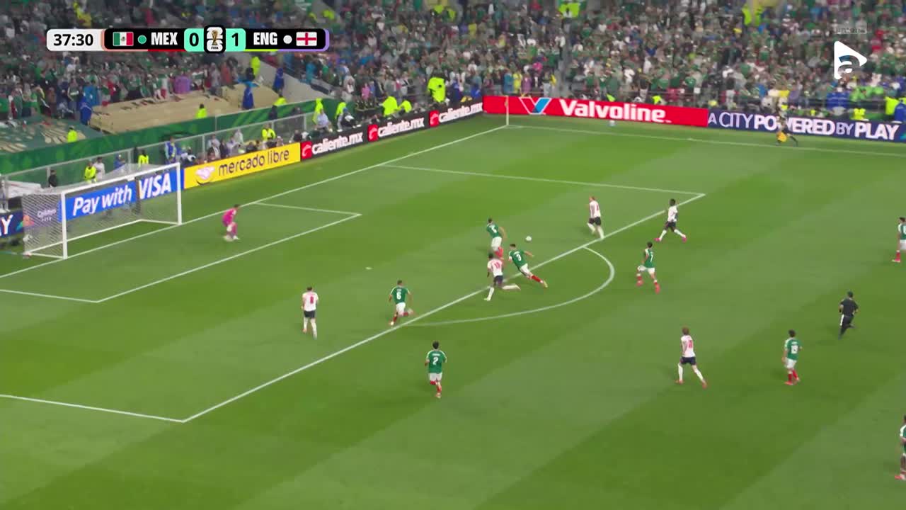 Jude Bellingham reușește dubla după o pasă perfectă a lui Harry Kane | Mexic - Anglia